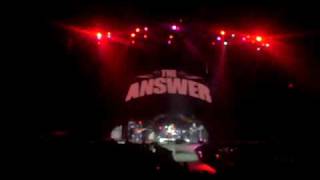 The Answer-On and On Live - supporting ACDC on black ice tour in Birmingham 23rd april 2009