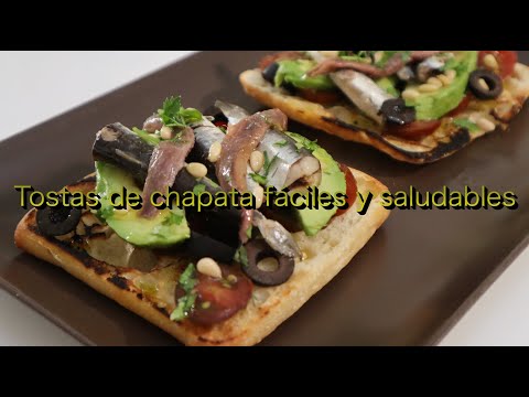 Para estas noches de calor cena rápida, económica y nutritiva de Tostadas de  aguacate y sardinillas