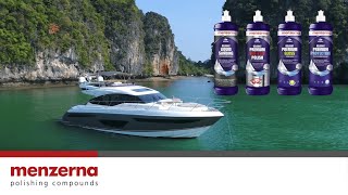Menzerna Marine I Boat polishing made easy