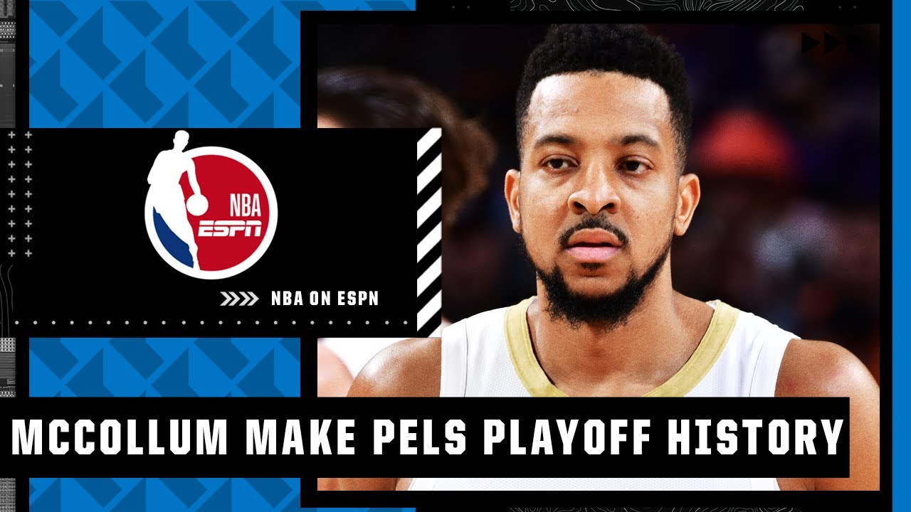 CJ McCollum makes Pelicans playoff history with 6 3PM in Game 2 vs. Suns | NBA on ESPN