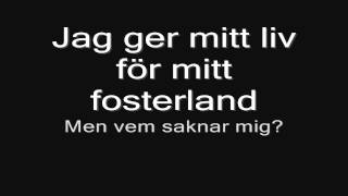 Sabaton - En Livstid I Krig (lyrics) HD