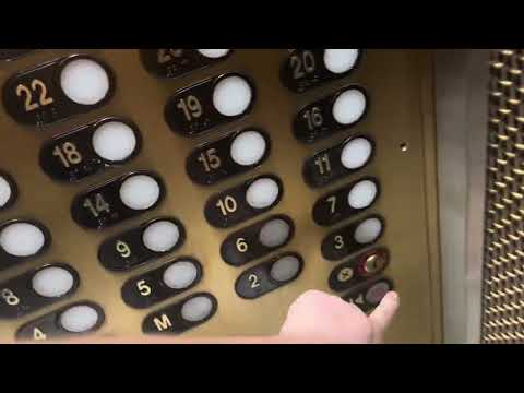 Interesting Westinghouse/Schindler Traction Elevators in Aventura, FL.