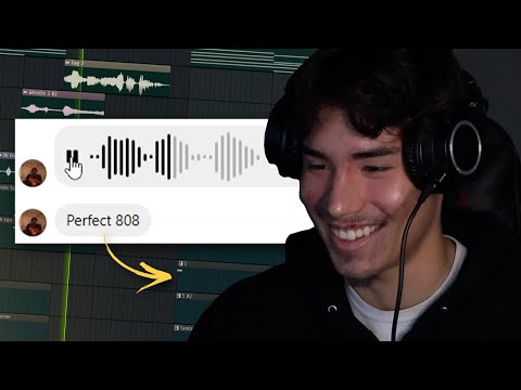 Making A Beat Using Only Sounds Subscribers Send Me