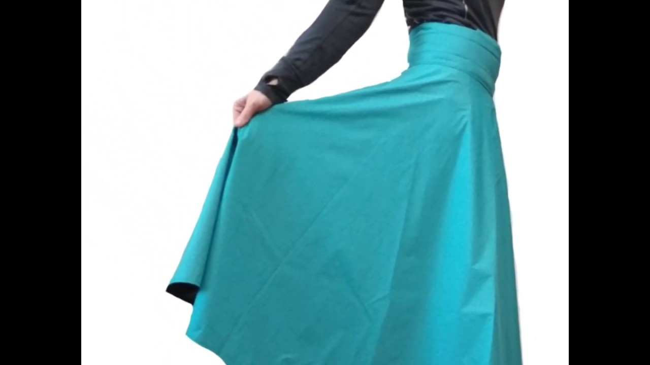 How to wear equestrian rain skirt Waterproof clothes for women
