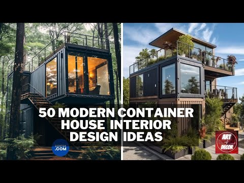 Modern Container House Interior Design Ideas