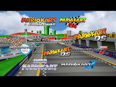Title Screen / Main Menu MashUp V1 (Mario Kart DS)