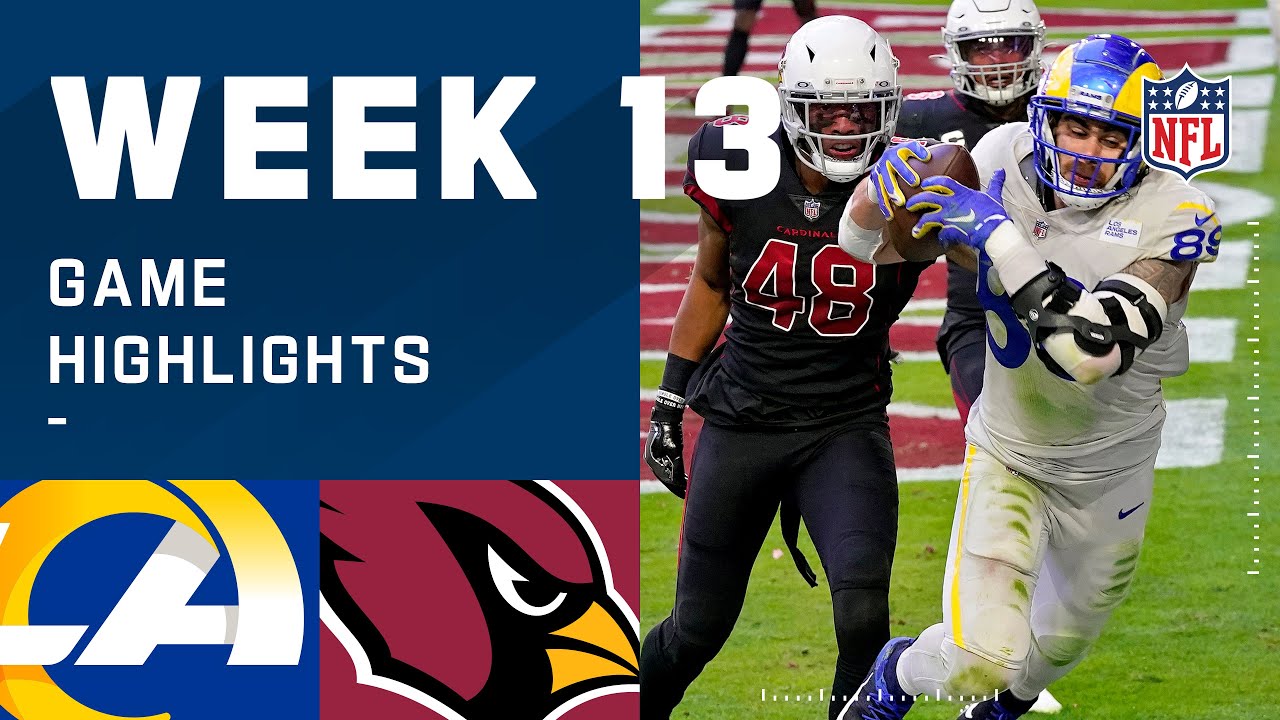 Rams vs. Cardinals Week 13 Highlights | NFL 2020
