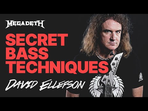 Bass Technique Secrets w/Megadeth’s David Ellefson
