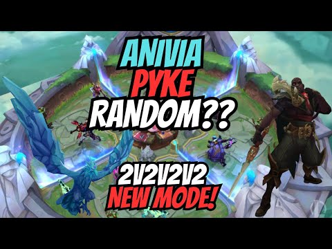 Anivia and Pyke OP Duo?? We randomed and this is how it went.. League of Legends PBE