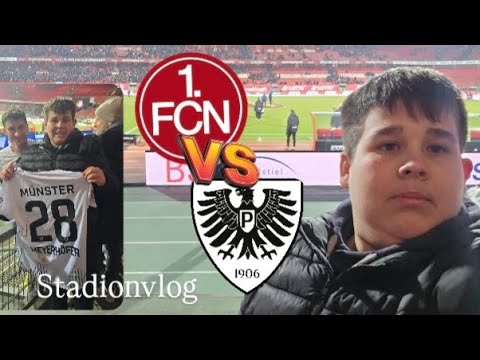 Nürnberg Verlit 2 Punkt Stadionvlog 1 FC Nürnberg- Preußen Münster 