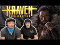 KRAVEN THE HUNTER - Official Red Band Trailer Reaction