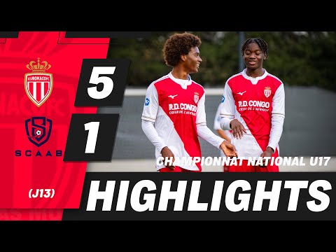 Résumé AS Monaco - SC Aubagne Air Bel - 13ème journée Championnat National U17