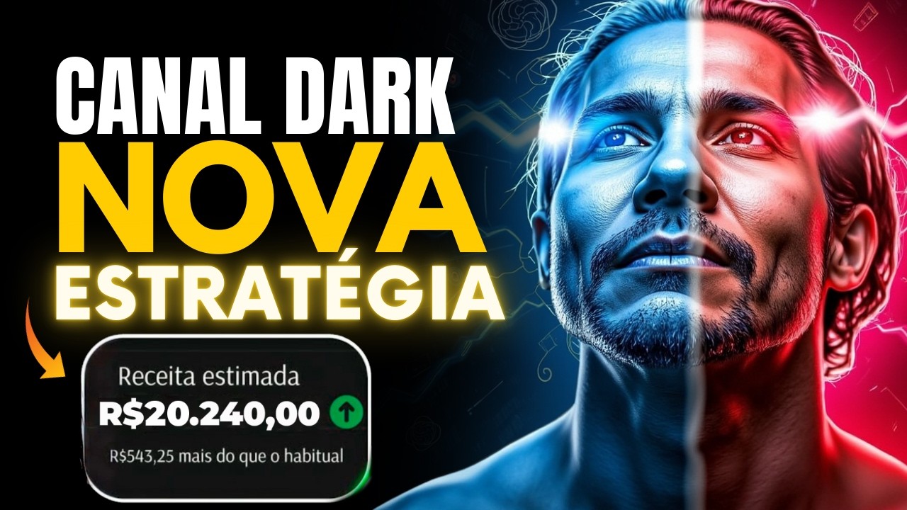 NOVA ESTRATÉGIA DE CANAL DARK LUCRATIVO: SIMPLES DE CRIAR E QUE MONETIZA RÁPIDO