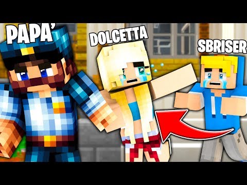 DOLCETTA viene PORTATA VIA da SUO PADRE! - Famiglia di Minecraft #68