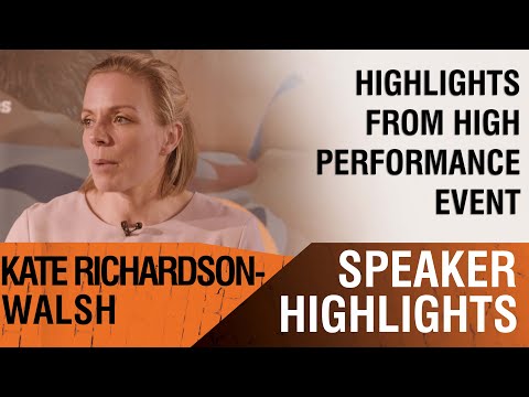 Kate Richardson-Walsh Speaker | Highlights from High Performance Event | Contact Agent