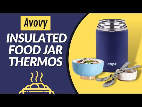 Insulated Food Jar Thermos by Avovy