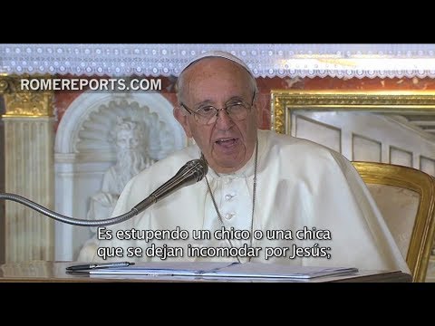 Papa a los jóvenes: Pidan a Dios que los desafíe