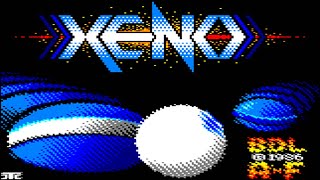 [Amstrad CPC] Xeno - Longplay