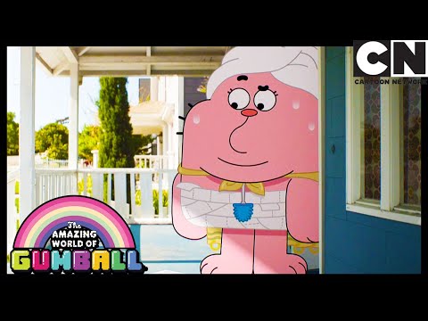 Mr Watterson's Bath Time Fun | The Slip | Gumball | Cartoon Network