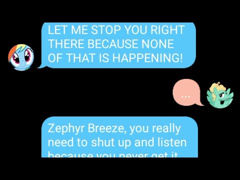 (1 of ?) Rainbow Dash finally shuts down Zephyr Breeze