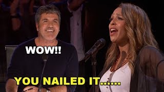 [NEW]  &quot;AMAZING&quot; vocal voice Glennis Grace sing Whitney Houston song!- America&#39;s Got Talent 2018
