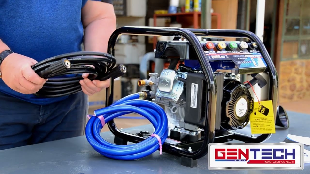 Introducing the Gentech 2000 Psi, 110 Bar High Pressure Washer