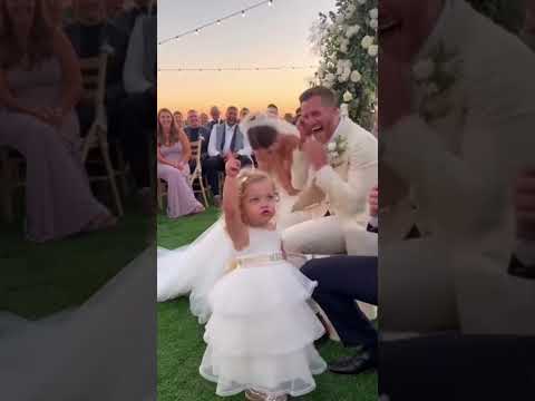 💍 Toddler Makes a RULE at Wedding… Crowd LOSES IT 😂 #funny #weddingfun #funnykids #toddlers