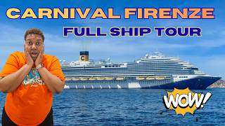 Is Carnival Firenze Worth It? 🛳️ | Full Ship Tour + My Honest First Impressions!