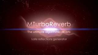 Video thumbnail for MTurboReverb - Late Reflections by meldaproduction