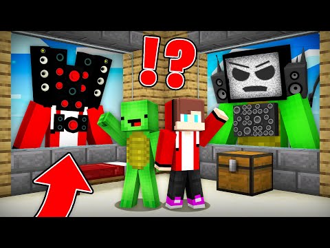 JJ And Mikey VICIOUSLY ATTACKED in Minecraft Maizen!