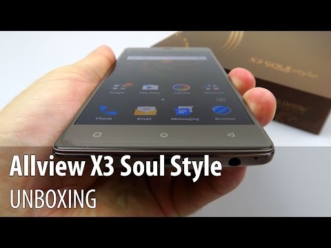 Allview X3 Soul Style/ Gionee S6S Unboxing (Front Flash Selfie Phone Midranger) - GSMDome.com