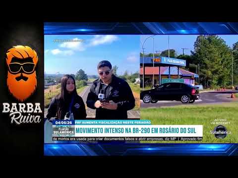 PLANTÃO SULAMÉRICA: Confira a movimentação intensa na BR-290 em Rosário do Sul