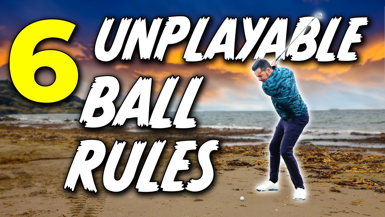 How To Take An Unplayable Drop - 6 Golf Rules You NEED TO KNOW