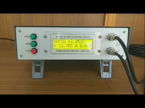 Transformer Ratio Meter