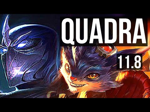 SHEN vs RUMBLE (TOP) | Quadra, 2.5M mastery, 1000+ games, 8/3/12, Dominating | KR Diamond | v11.8