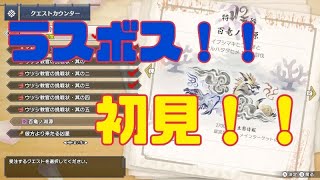 【モンハンライズ】ラスボス！！初見！！貫通ライトソロ！！