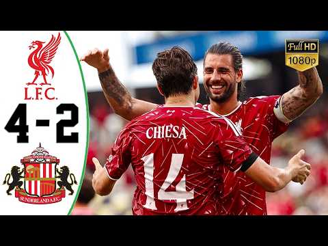 Liverpool vs Sunderland 4-2 All Goals & Highlights 2026