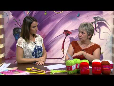 Mulher.com - 22/02/2016 - Conjunto de saia e blusa em tricô - Vitória Quintal PT1