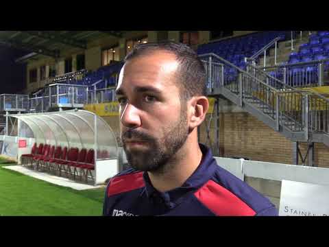 Staines Town F.C. v Wealdstone | Cristian Colás Post Match Interview