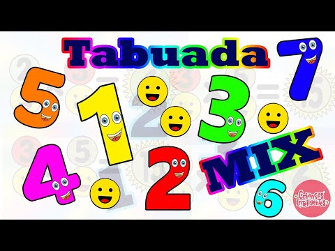 MIX TABUADA DE 1 A 10 - CRIANÇAS INTELIGENTES - TABUADA COMPLETA www.criancasinteligentes.com.br