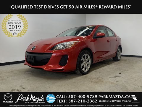 2013 Mazda Mazda3 GX  Review  - Park Mazda