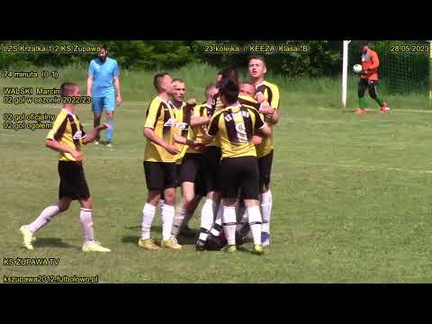 LZS Krzątka 1-2 KS Żupawa (0-1 Walski Marcin) 28.05.2023 / Klasa "B"