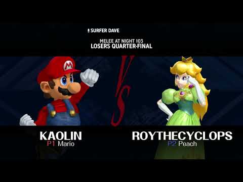 Melee at Night 104 Losers Quarters (Kaolin vs RoyTheCyclops)