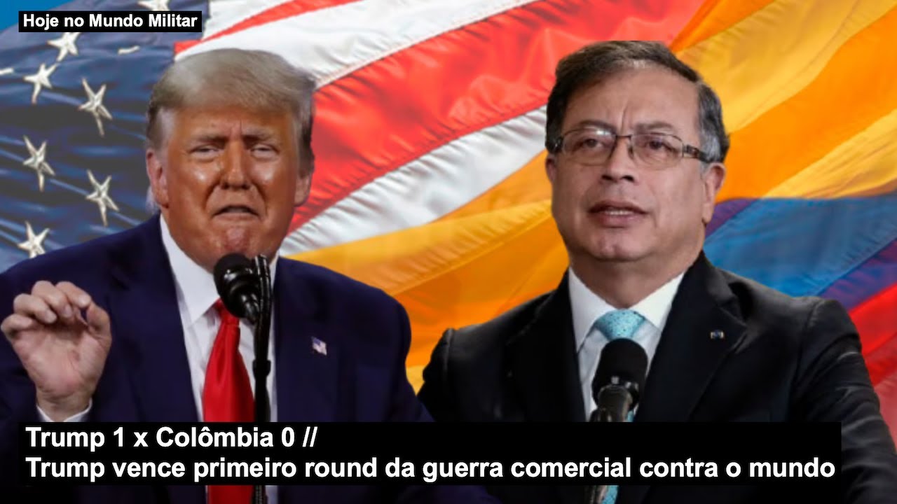 Trump 1 x Colômbia 0 – Trump vence primeiro round da guerra comercial contra o mundo