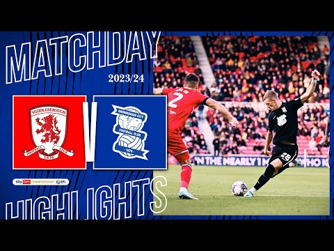 HIGHLIGHTS | Middlesbrough 1-0 Blues