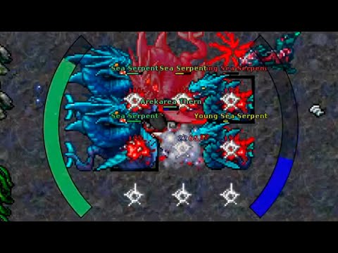 ⚔️ [EK 90] Hunt Solo Sea Serpent -1 (Svargrond) 610k/h Raw + 35k Wast | Dokin Hunts