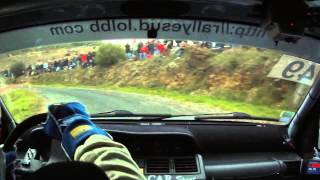 preview picture of video 'RALLYE DES FENOUILLEDES 2012 ES3 ESTAGEL-CALCE ARMANGAU / LANTERMINO CLIO Gr.A7 N°49'