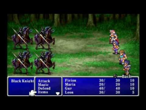 Let's Play Final Fantasy 2 (Dawn of Souls) PSP Walkthrough Part 1 (From the Ashes)