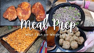 Meal Prep With Me | Meal Prep for Weight Loss!