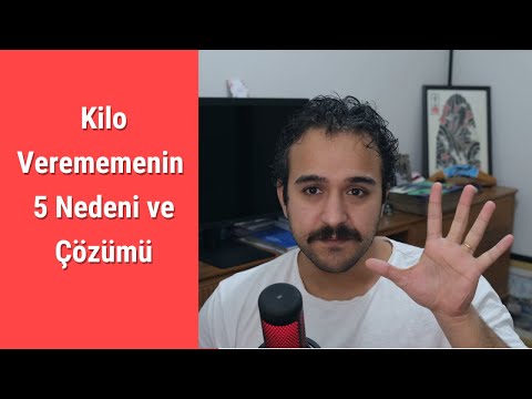 Neden Kilo Veremiyorsun? 5 Önemli Neden ve 5 Basit Çözüm